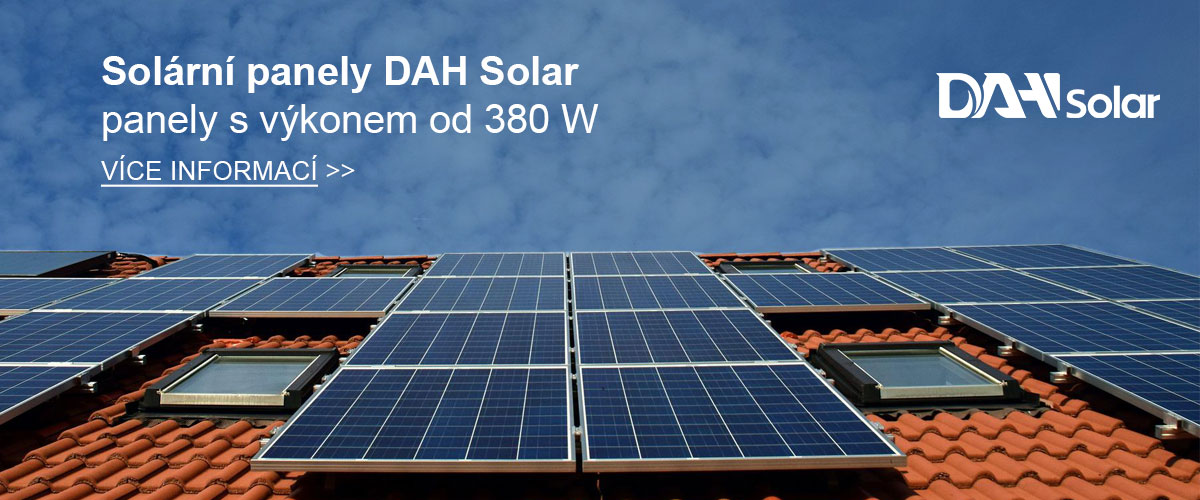 Solární panely DAH Solar panely s výkonem od 380 W